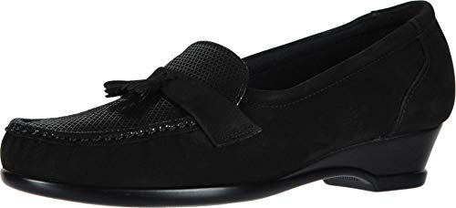 Image of SAS Women's Taylor Comfort Wedge Slip-On Shoes with Tassels - Leather Upper