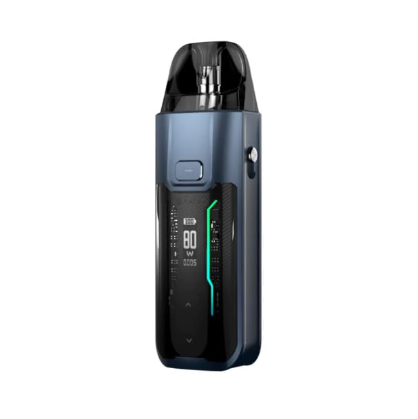 Vaporesso Luxe XR Max 2 2ml Vape Kit - 3200mAh Battery 2A Fast Charge 80W 0.96 TFT + RGB Lights Adjustable Airflow Dual Mesh Luxe X XR Pods>X Coils No Nicotine (Storm Blue)