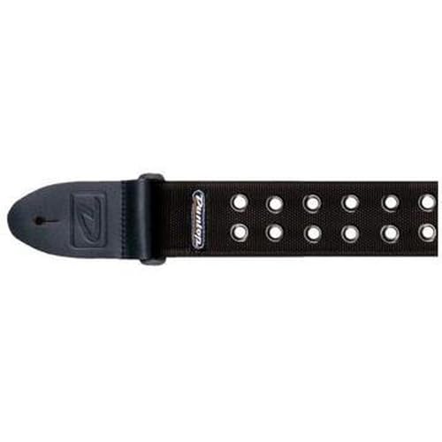 image for Jim Dunlop Dunlop D3819BK Black Grommet Strap, Black W/ Grommets, 38