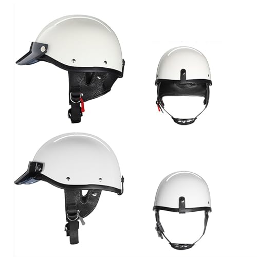 Casque de protection vintage pour des balades à deux en scooter mode