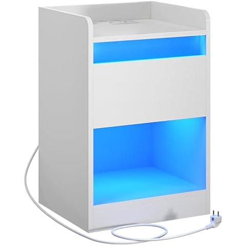 Table de Nuit KIMENICH avec LED Cover