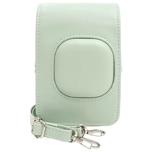 kinokoo Funda para Instax Mini LiPlay Hybrid cámara instantánea, Proteger Funda de Cuero PU para Fuji Instax Mini LiPlay con Correa Ajustable para el Hombro - Verde | Ya disponible en tu tienda friki favorita! En mundofriki.es!