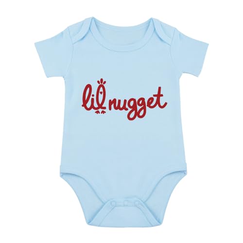 Image of SproutJoy Little Nugget Bodysuit Baby Funny Lil Nugget Baby Bodysuit Chicken Bodysuits Boy Girls Clothes