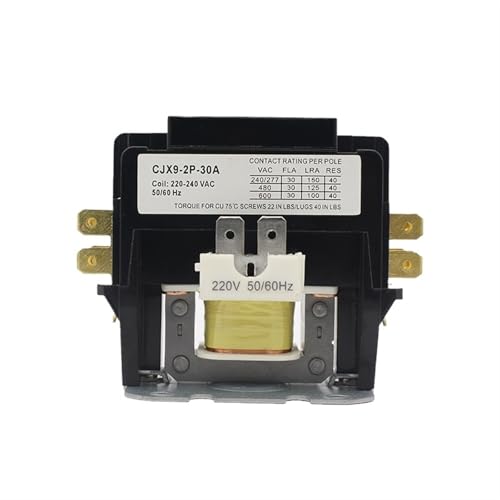 Contacteur double P 240 V CJX9 pour climatisation et ascenseur 1 pièce