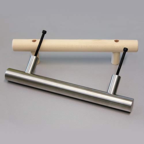 Preisvergleich Produktbild Unbekannt Infraworld Türgriff-Set Edelstahl rund für Saunatüren