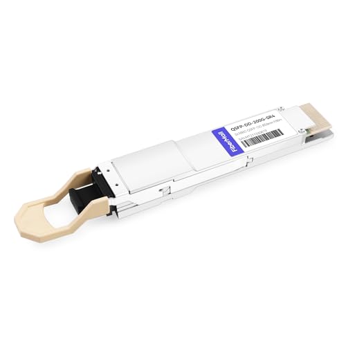 Image of 200G QSFP-DD SR4 Optical Transceiver Module, Compatible with Dell Q28DD-200G-2SR4 200GBASE-SR4 850nm 100m DDM MPO-24 MMF