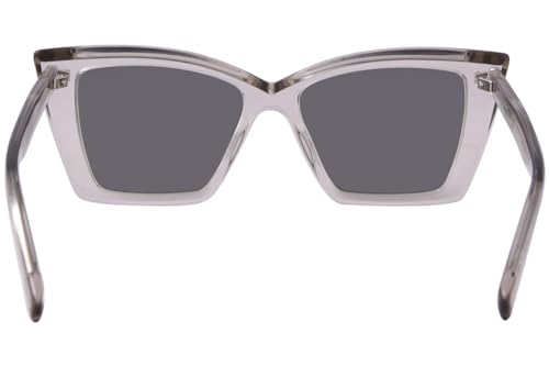 Saint Laurent SL-657 003 Sunglasses Women's Beige/Silver Cat Eye 54mm4