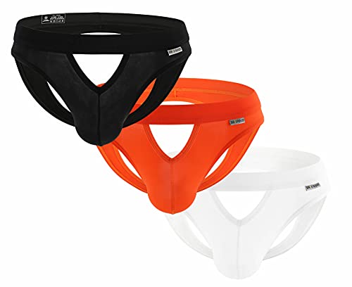 Men's Sexy Hollow Out Briefs Mid-waist Tight Underwear Elastic Underpants Bikini B1187