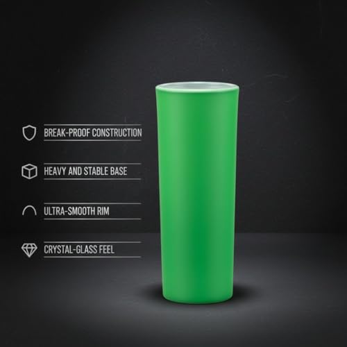 Image of Bar Box Shot Glasses (Set of 2) (Green)