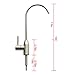 Drinking Water Faucet, Kitchen Sink Faucet Beverage Faucet for Drinking Water Purifier Filter Filtration System, 1/4-inch Tube, Lead-Free, Brushed Stainless Steel by KINGLEV