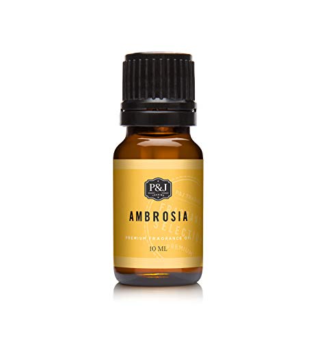 Image of P&J Trading Fragrance Oil for Diffusers for Home - Ambrosia 10ml Fragrance Scents for Candle Making - Soap Making Supplies & Car Diffuser Scents