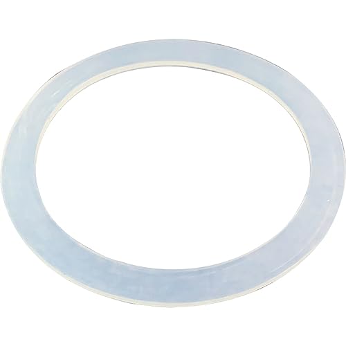 Rondelle plate silicone VMQ dioptrie verre de vue joint étanchéité 110x90x2mm