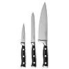 Cuisinart-Classic-Forged-High-Carbon-Stainless-Steel-full-tang-Triple-Rivet-Knife-Set-With-Black-Blade-CoverShealths-3-Piece Cuisinart Classic Forged High-Carbon Stainless Steel full-tang Triple Rivet Knife Set With Black Blade Cover/Shealths (3-Piece)