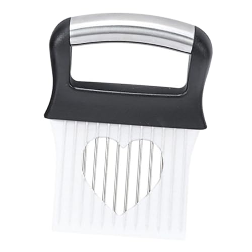 Sujeta Cebolla de Acero Inoxidable con Mango Antideslizante miniatura 1