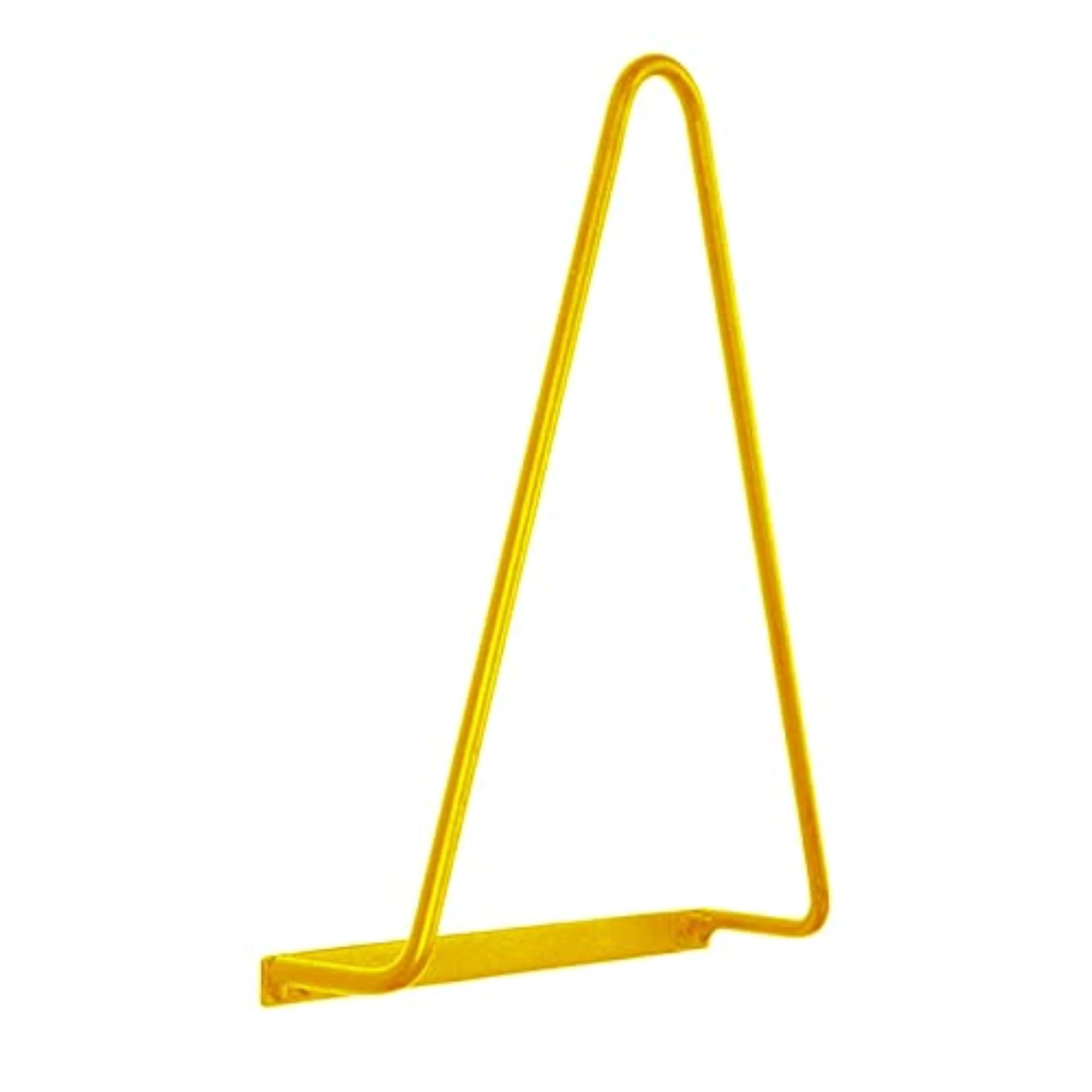 Triangle Wall Mounted Magazine Rack, Golden