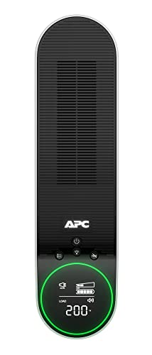Image of APC Gaming Back UPS Pro, 2200VA /1320W, Tower, 230V, 4X Schuko Sockets and 2X IEC C13 Sockets, RGB Lights, Pure Sine Wave, Arctic (White) BGM2200-GR