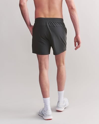 Mens Lined Workout Short, Lightweight, All-Way Stretch Gym Short with Medium Compression Liner4