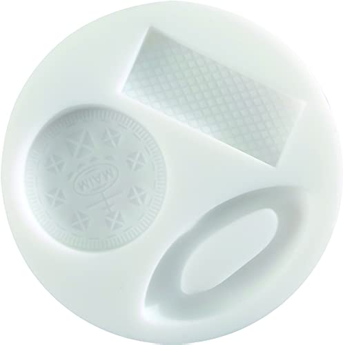 CERNIT CE95110C, Cookies, A Silicone Mould for Polymer and Self-Hardening Dough, Ultra Flexible Silicone, Diameter 7 cm