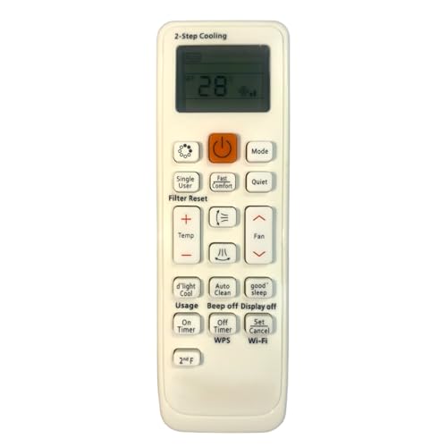 Image of Upix AC Remote No. 90A (No Backlight), Compatible /Replacement for Samsung AC Remote Control (Exactly Same Remote Will Only Work)
