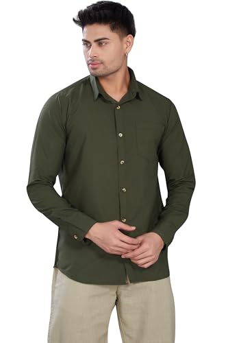 Image of DIVISIVE Men's Solid Slim Fit Shirt