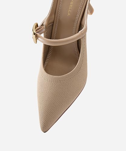 Image of NEWBELLA Women's Pointed Toe Heeled Mules