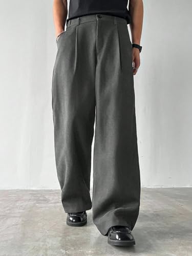 Image of Trillion Mens Formal Pant| Stylish High-Waist Straight Pant for Men