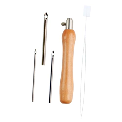 NUOBESTY DIY Sewing Tools Punch Needle Set for Felting Craft Embroidery Accessories for