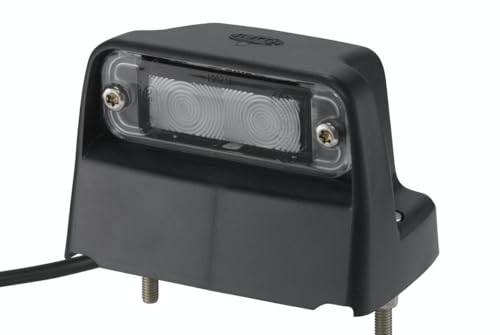 Piloto de matrícula LED HELLA bitensión que evita fallos eléctricos en el remolque