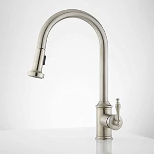 Signature Hardware 434080 Southgate Pull-Down Kitchen Faucet, Antique Copper Signature Hardware 434080 Southgate Pull Down Kitchen Faucet Antique Copper