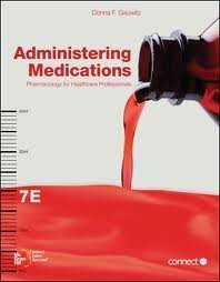 Administering Medications 7th (seventh) edition -  Example Product Manufacturer