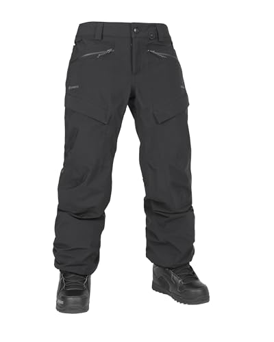 Volcom Women's V.Co at Stretch Gore-Tex Relaxed Fit Snowboard Pant Black