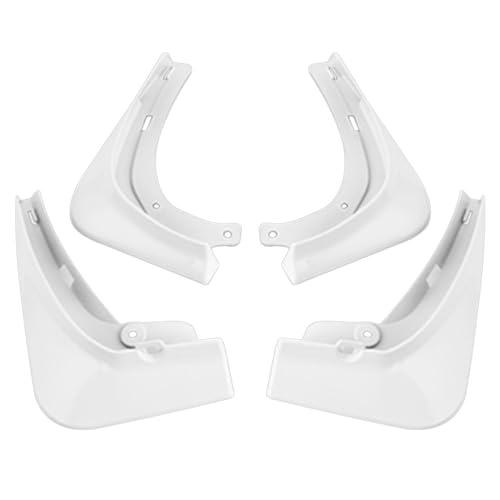 Garde-Boue pour Tesla Model 3 Y 2021 Noir Mat et Blanc Lot de 4