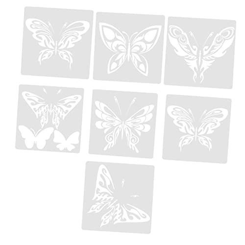 DOITOOL 1 Juego Plantillas De Dibujo Para Plantillas Reutilizables De Diy Con Diseño De Para Decoración De Paredes Y Proyectos 7 Piezas