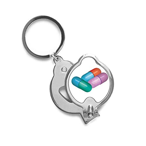 DIYthinker Capsule Pill Health Care Products Pattern Fingernail Cutter Trimmer