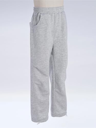 Boys Girls Active Jogger Sweatpants Tracksuit Pants Unisex Casual Straight Leg Trousers with Drawstring Pockets4