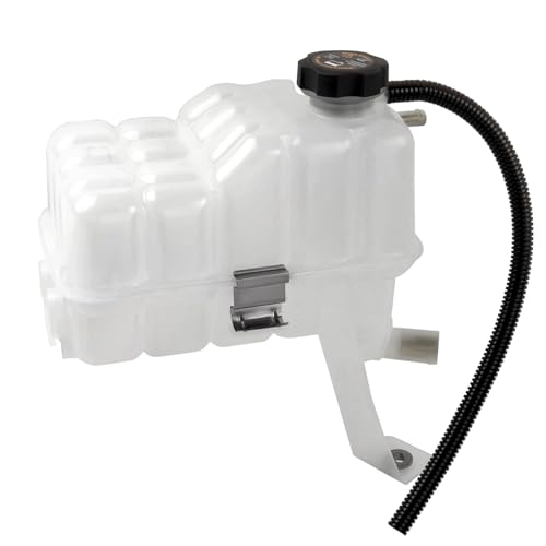 Coolant Reservoir Tank with Sensor and Cap Coolant Overflow Tank Compatible with Yukon Tahoe Escalade Silverado Sierra Suburban Avalanche H2 Radiator Overflow Tank Replace 15203949 603102