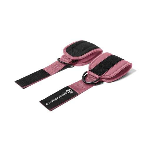Image of Gymreapers Ankle Straps For Cable Machine Kickbacks, Glute Workouts, Lower Body Exercises - Adjustable Leg Straps with Neoprene Padding