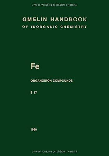Buy Fe Organoiron Compounds (Gmelin Handbook of Inorganic a) — BookShops.in