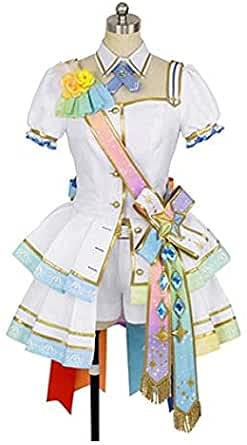 Amazon Co Jp 欣缘 Cosplay アイドルマスター 衣装 シンデレラガールズ スターライトスポット デレステ 4周年 渋谷凛 しぶや りん 風 コスプレ衣装 ホビー