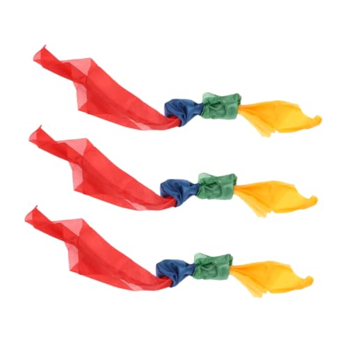 HONITANO 3 Piezas Bufandas Mágicas Cambiantes de Color para Magos Accesorios Escénicos Portátiles para Trucos de Ilusión y Malabares