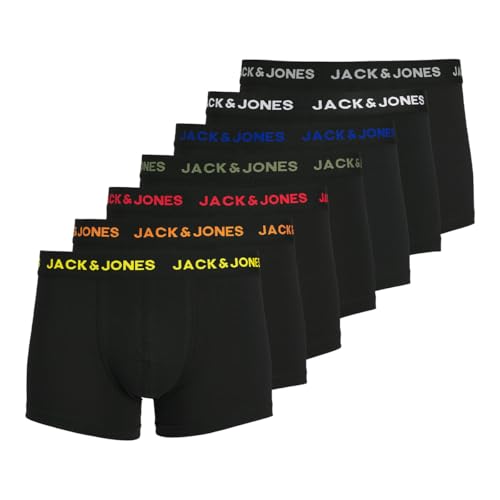 Jack & Jones Trunks 7-Pack Trunks Black m Black M