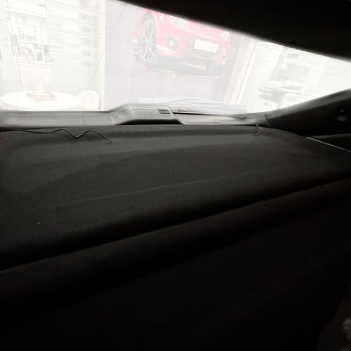 Image of Compatible with Mazda CX30 CX-30 Accessories 2020-2026 Cargo Cover,Non-Retractable Trunk Cover Organizer Security Shielding Shade Tonneau Cover Luggage Cover Black