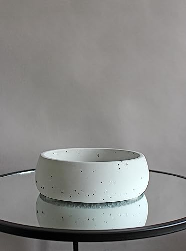 Coupe en béton pour centre de table chic et pot succulentes salon - 4