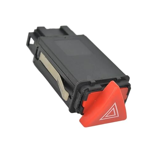 FRSWEQY Interruptor de luz de Peligro pulsador 3 Accesorios for Coche 8L0941509J