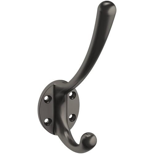 Baldwin 0742 Estate Double Robe Hook - Lifetime Graphite Nickel