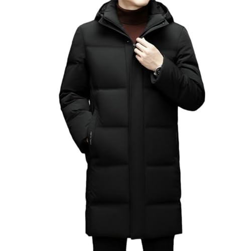 Manteau long en duvet épais pour homme pour affronter le froid hivernal avec élégance