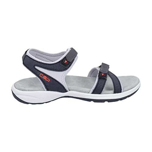 CMP ADIB WMN HIKING SANDAL, Sandalo Sportivo Donna, Antracite-Ghiaccio, 40 EU