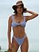 ZAFUL 2025 Cheeky Bikini Sets for Women High Cut Swimsuit Textured Ribbed Bikini Thong Bathing Suit