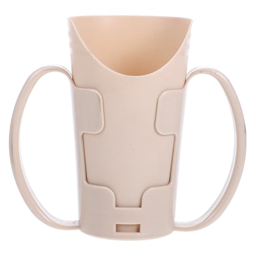 SOLUSTRE Nursing Cup For Seniors With Handles Sippy Cups For Elderly No Spill Cups Dysphagia Drinking Cup