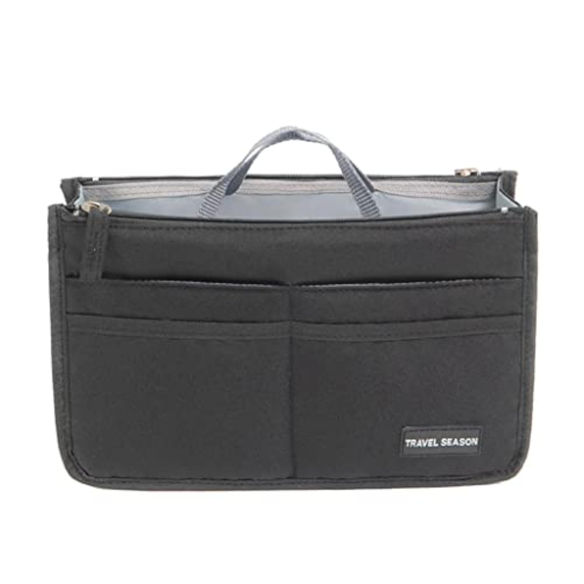 Cosmetic Bag Case Ladies Makeup Handbag Toiletry Carry Pouch Black